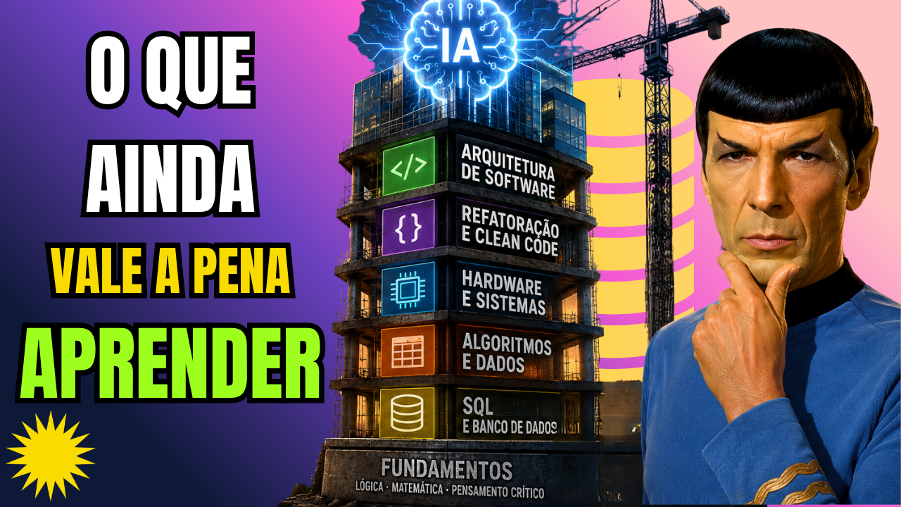 5_Livros_Dev_na_Era_da_IA O que Ainda Vale a Pena Aprender na Era da IA? Os Fundamentos Que Nunca Saem de Moda 🧠