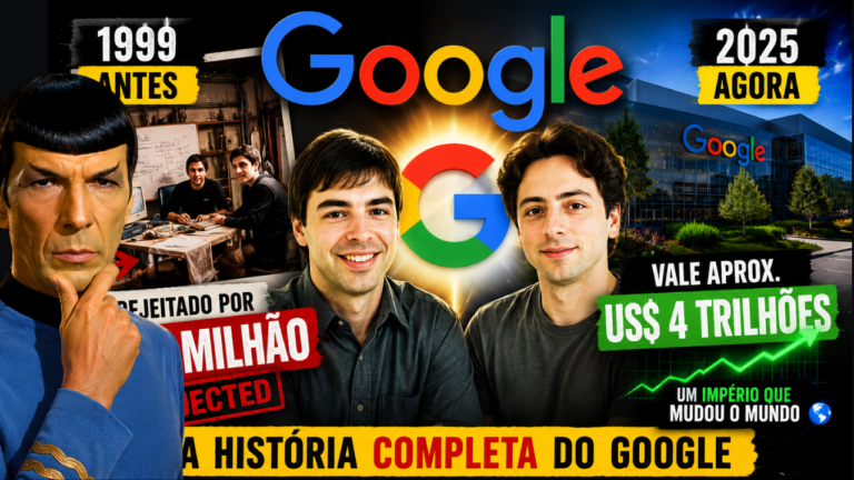 A História do Google: Como Dois Estudantes Criaram a Empresa que Mudou a Internet