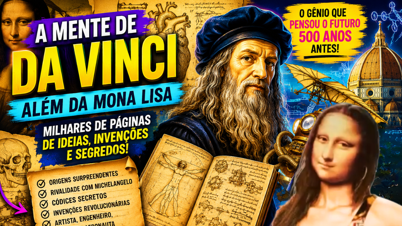 Experiência Inside a Genius Mind do Google Arts & Culture sobre Leonardo da Vinci