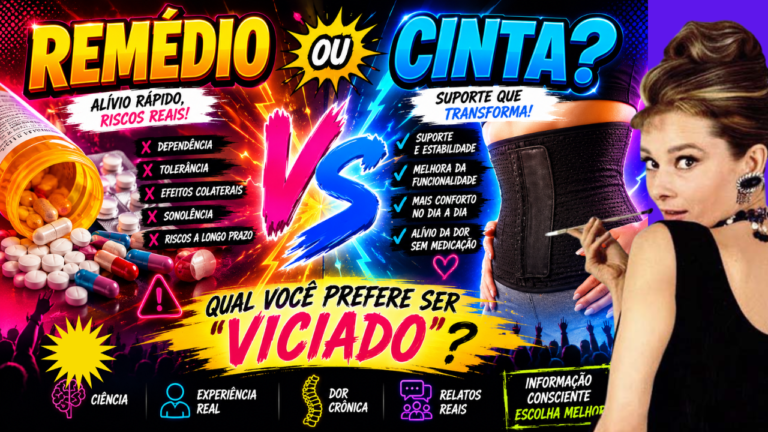 💊 CINTA É UMA ALTERNATIVA OU UM COMPLEMENTO? O que a ciência diz sobre dor na coluna (e por que minha opinião mudou)